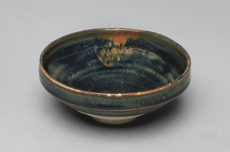 A 'Henan' splashed black-glazed bowl, Jin dynasty