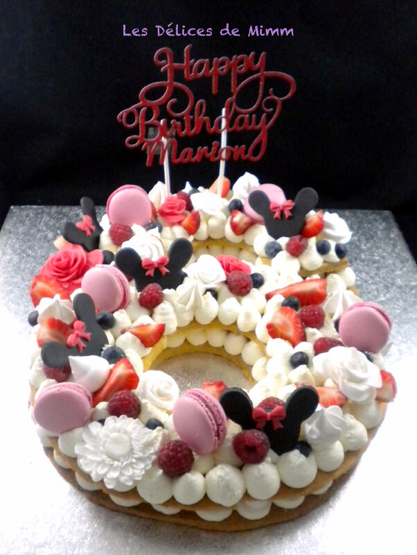 Le number cake de Marion (chantilly mascarpone au Limoncello)