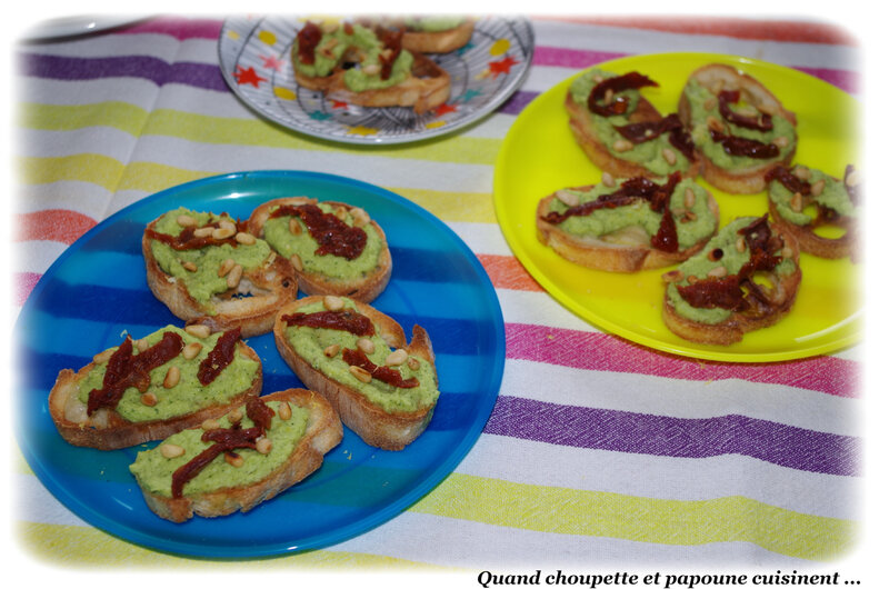 crostini à la courgette-5598