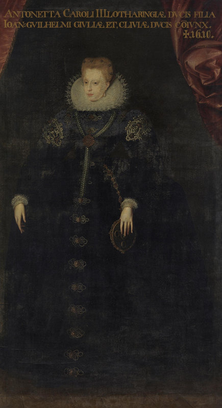 Portrait d'Antoinette de Lorraine, Munich Inv. 7492 (cliché sammlung.pinakothek.de)