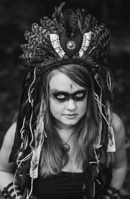 Mandzou coiffe Sanea pagan druidesse (16)