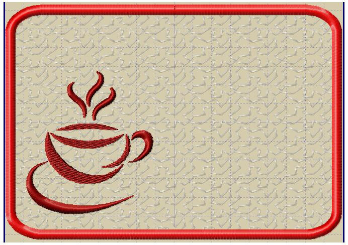 dessous de tasse 1 satin