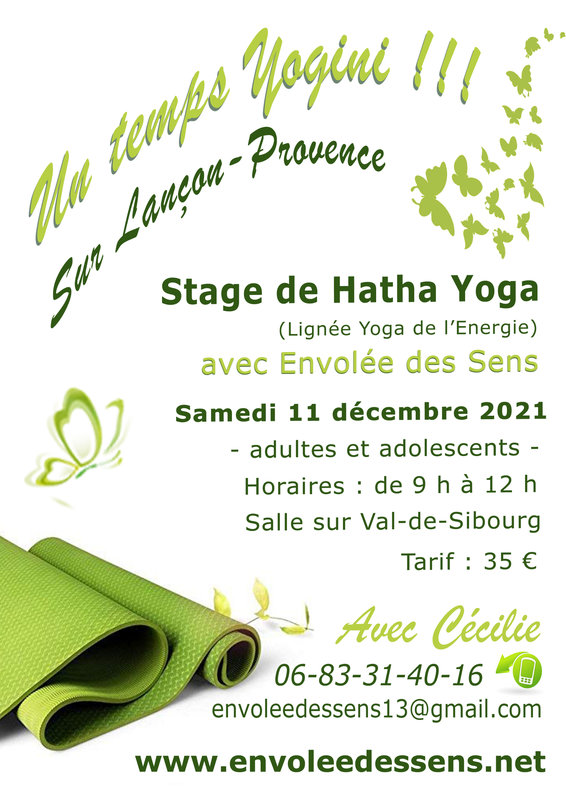 Affiche Stage Yoga A4 Recto Ps 20211113