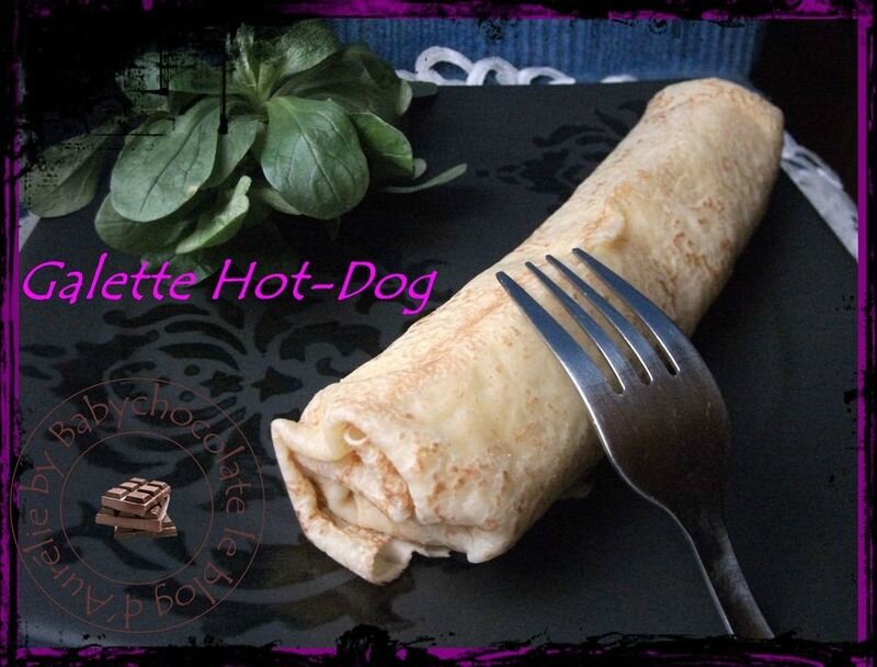 crepe hot dog