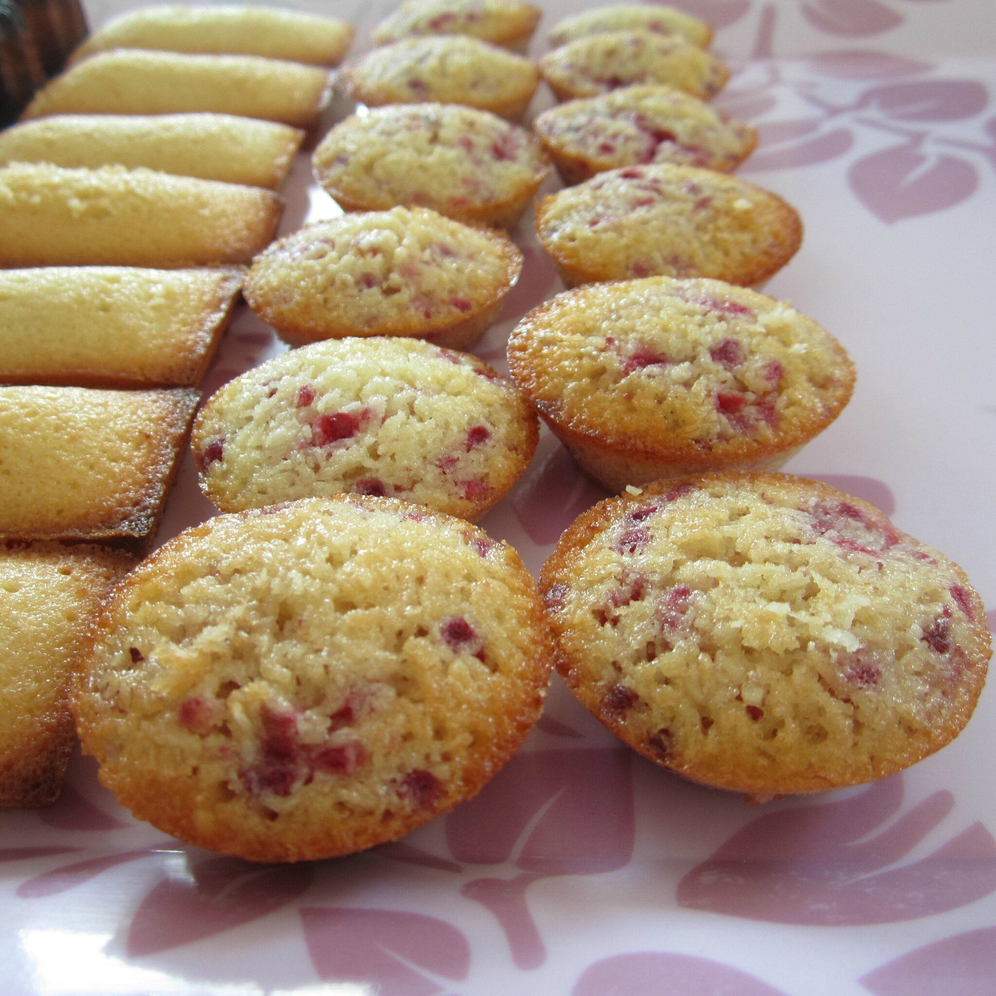 financier coco framboise