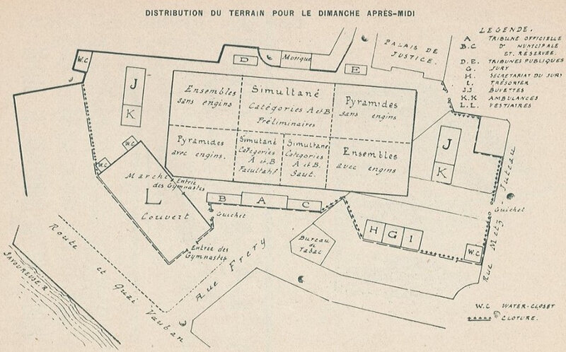 Programme Concours 1910 Plan terrain Dimanche Après midi p17