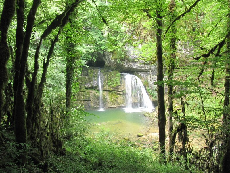 Gorges de l'Abîme - Cascade de la Combe