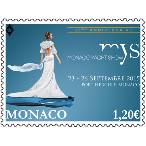 2015 0903 Timbre Monaco Yacht Show 25 ans