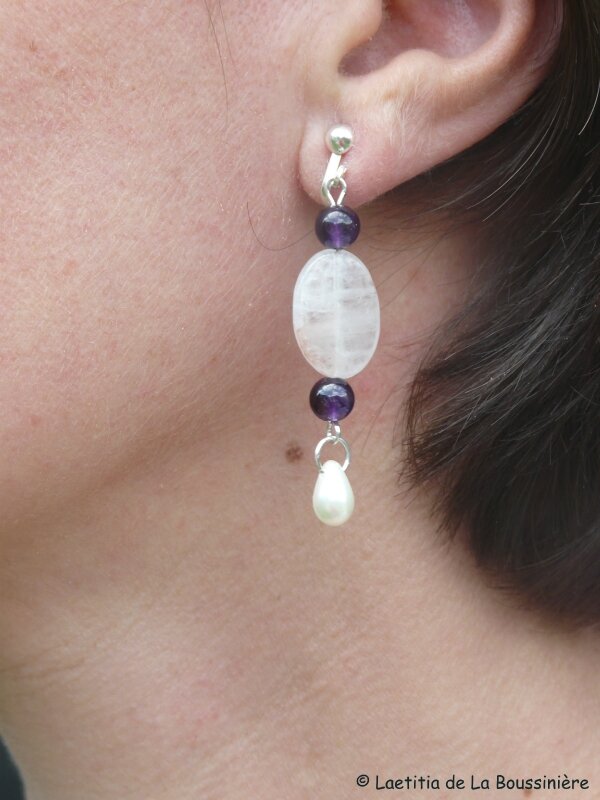 Boucle d'oreilles Cascade