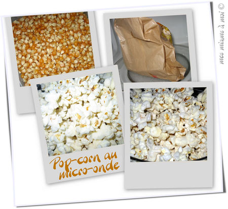 Pop-corn au micro-onde recettes Une petite astuce