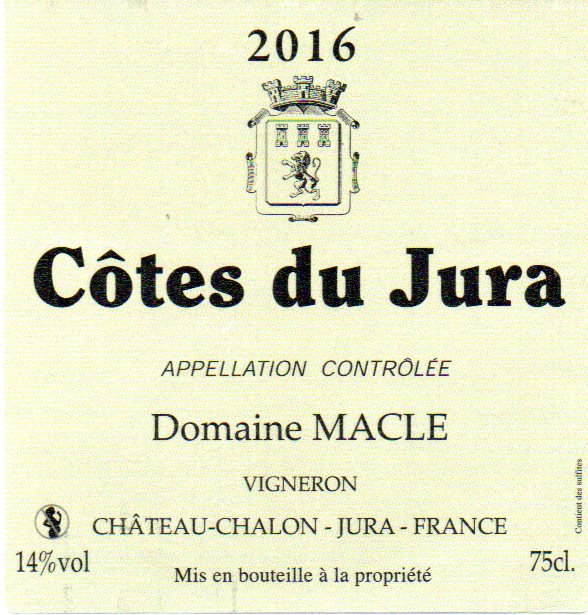 B5 Côtes du Jura-Cht Chalon-Dom Macle_2016