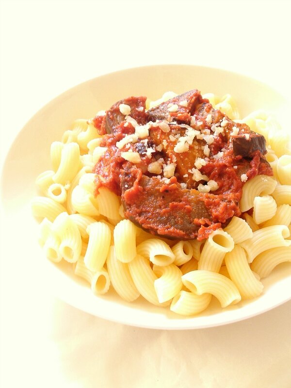 pasta alla norma pâtes aux aubergines2