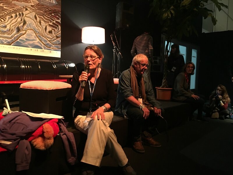 Béatrice Macé Jean Louis Brossard Rencontres Trans Musicales Rennes 2015 point presse bilan parc expo directeur