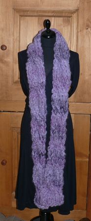 Maxi torsade Lilas