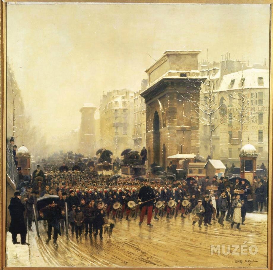 Detaille, Le régiment qui passe