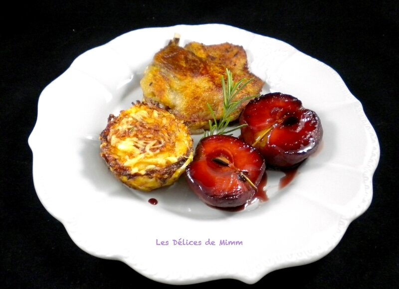 Cuisses de canard confit aux pommes d’amour