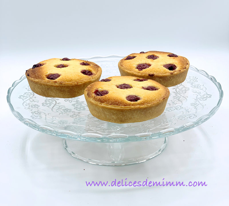 Tartelettes à la frangipane et aux cerises 5