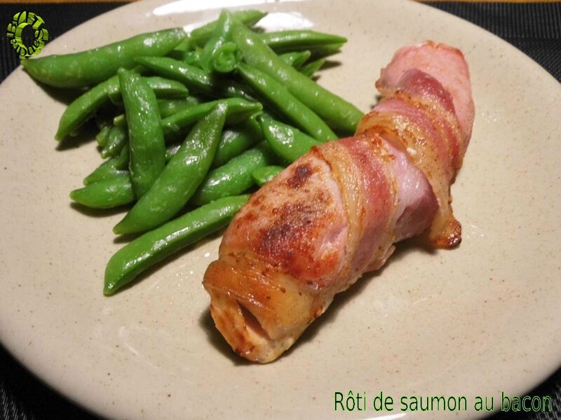 1019 Rôti de saumon au bacon 1