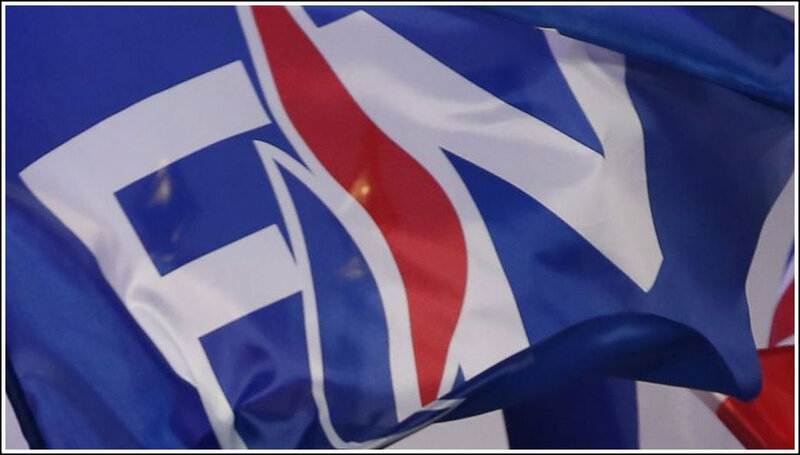 Communiqué des députés du Front National du 23/04/2018 Drapeau FN 2