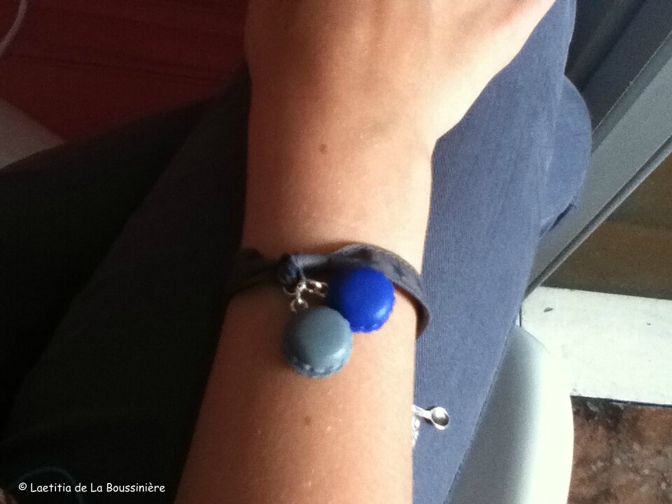 Le bracelet gourmand d'une amie de Mle