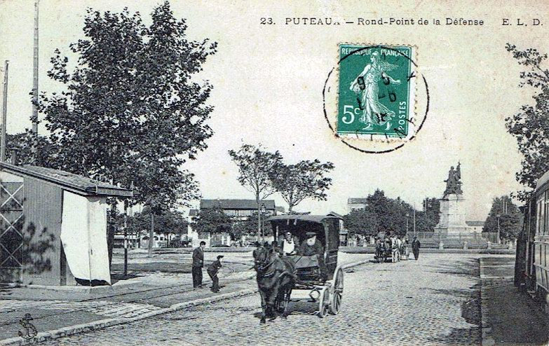 1921-11-14 - Puteaux Rond point de la Défense -