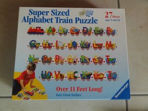 Train alphabet 27 pièces