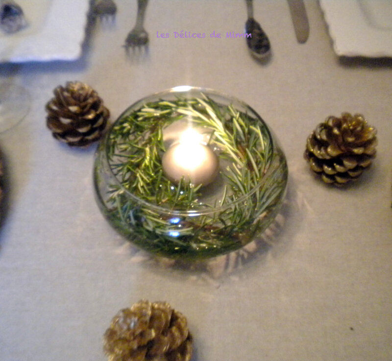 Ma table de Noël Noël au chalet 4