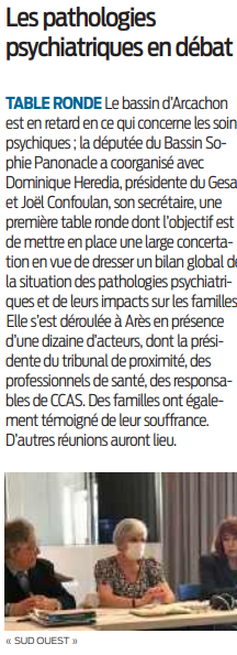 2022 03 30 SO Les pathologies psychiatriques en débat