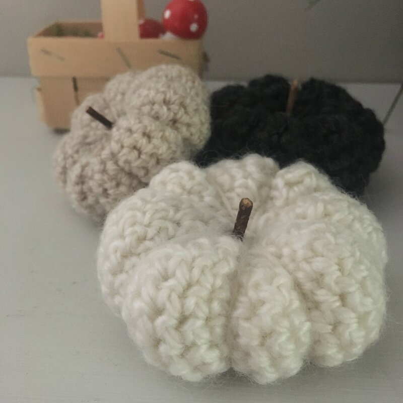 citrouilles au crochet tuto