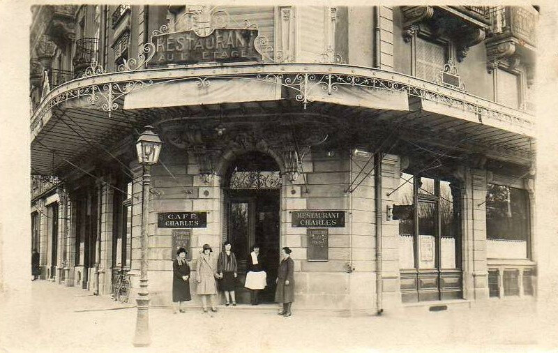 Belfort CPA Quai Vauban n°1 Café Restaurant Charles XX