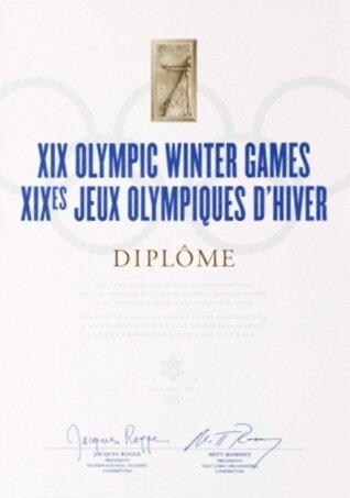 Diplôme JO 2002 R
