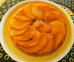 tatin de mangues au Malibu recettes Mini tatin mangue passion
