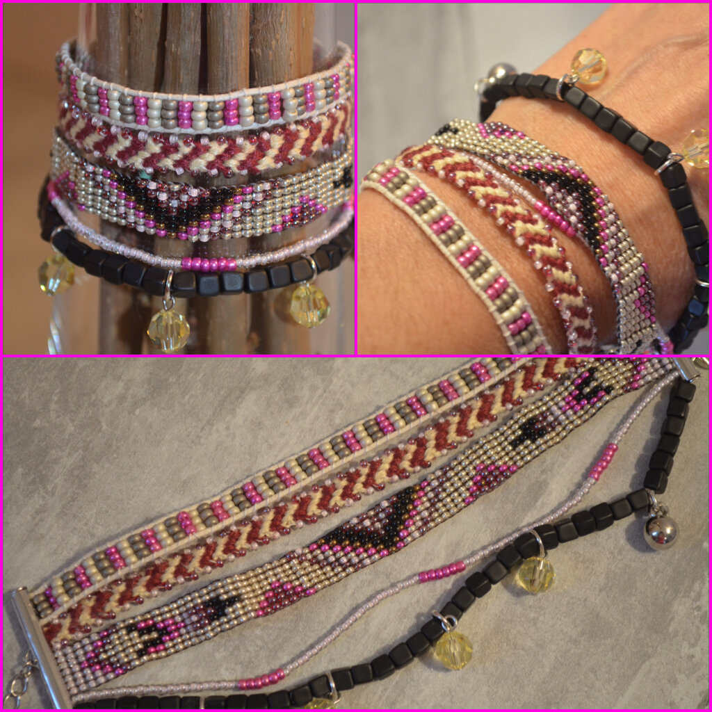 bracelet_rose_noir
