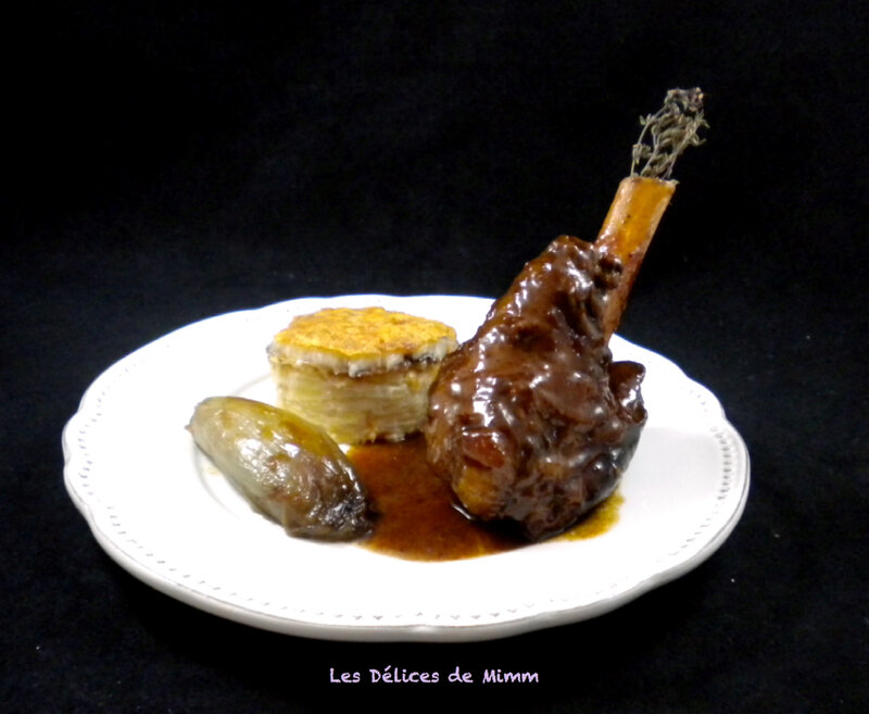 Souris d'agneau confites au miel 5