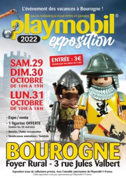 Affiche Bourogne Playmobil 2022