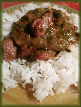 agneau palak 1