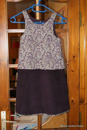 robe tatum violette