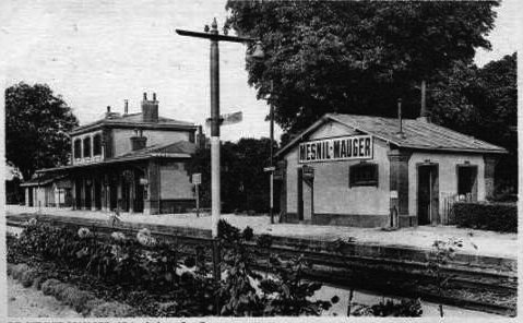 Le Mesnil-Mauger - la gare