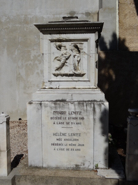 Tombe Ernst et Hélène Lentz 2
