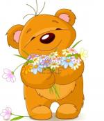 ours à fleurs