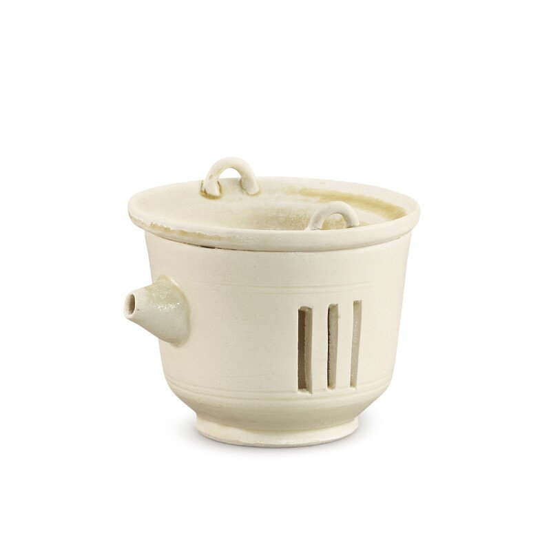 A white-glazed incense burner, Northern Song dynasty