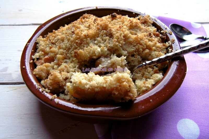 Crumble aux pommes, noix et érable 5