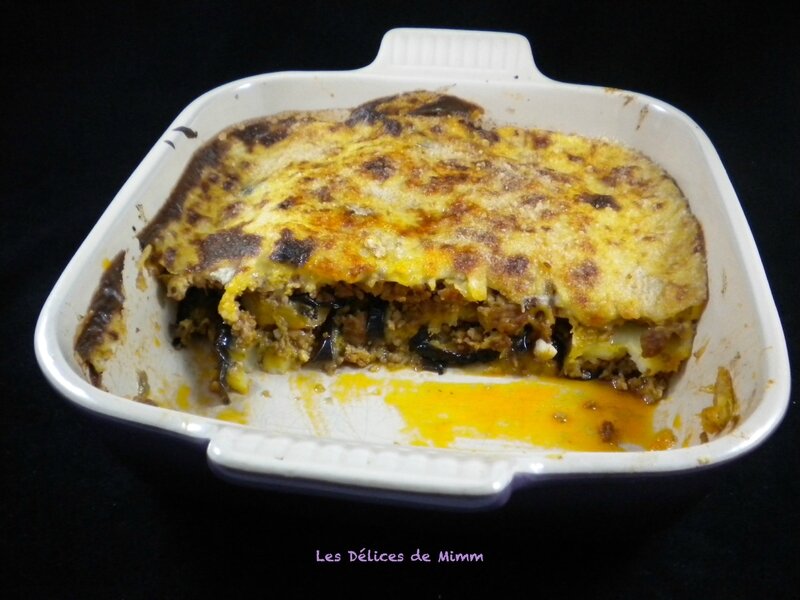 Moussaka à ma façon