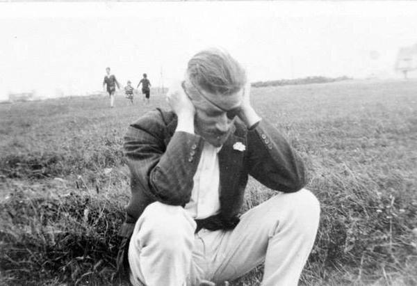 James Joyce, South of France, 1922