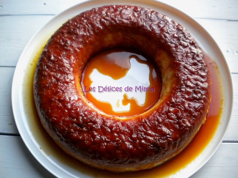 Gâteau de riz au caramel 5