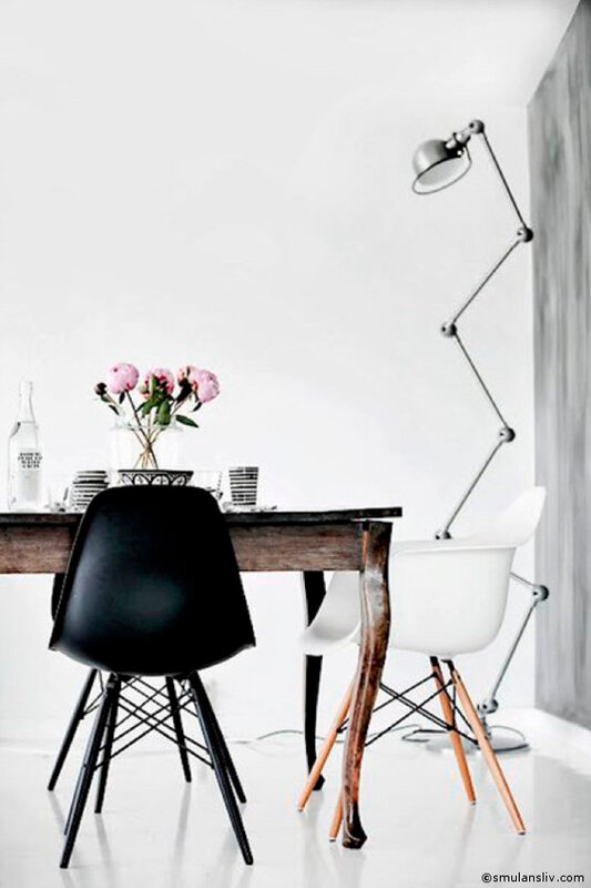 Chaise-Eames-Noir-Blanc