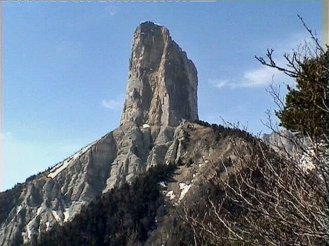 face au Mont Aiguille