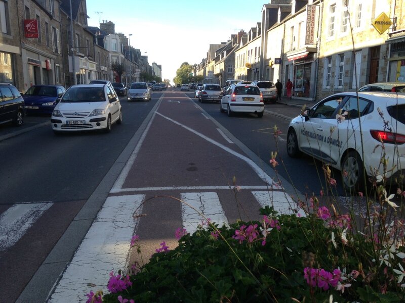 Sartilly trafic circulation bourg contournement routier rocade