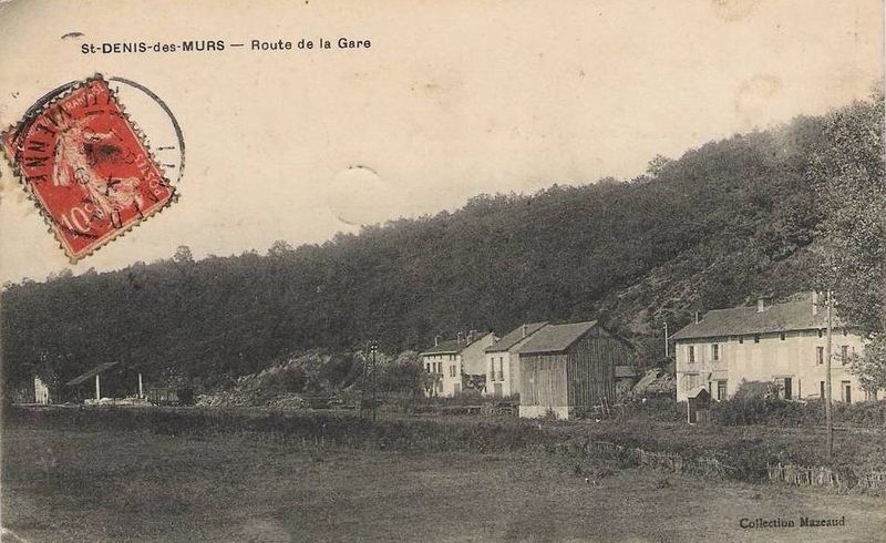 saint denis des murs route de la gare