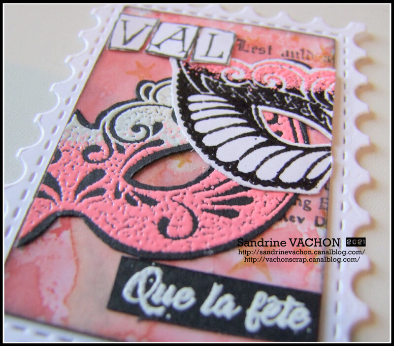 Sandrine VACHON ATC STAMP carnaval (3)